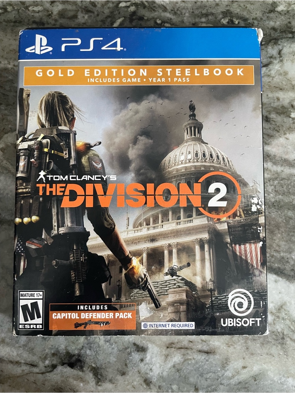 PS4 Tom Clancy’s The Division 2 Gold Edition Steelbook Complete